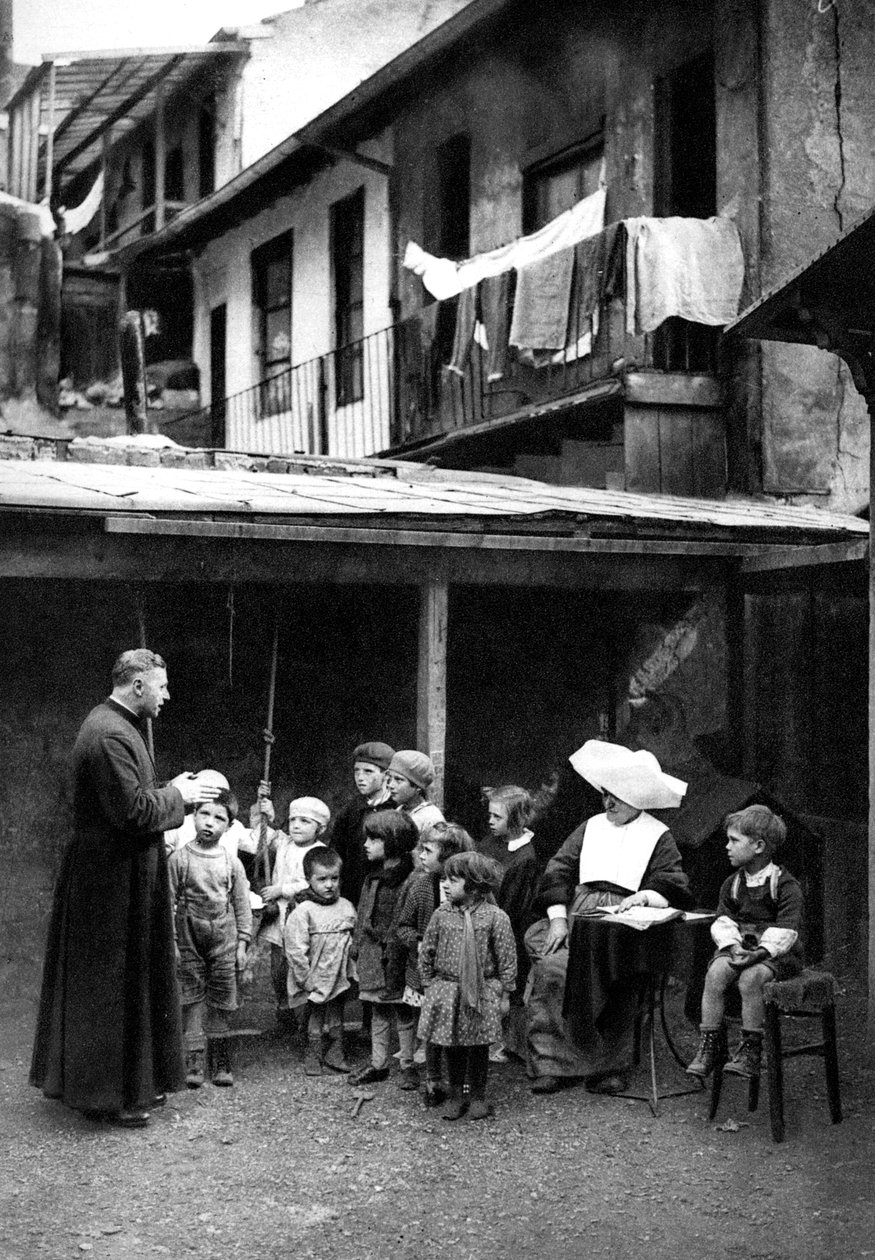 دعاية مسيحية ، باريس ، 1931. بواسطة إرنست فلاماريون