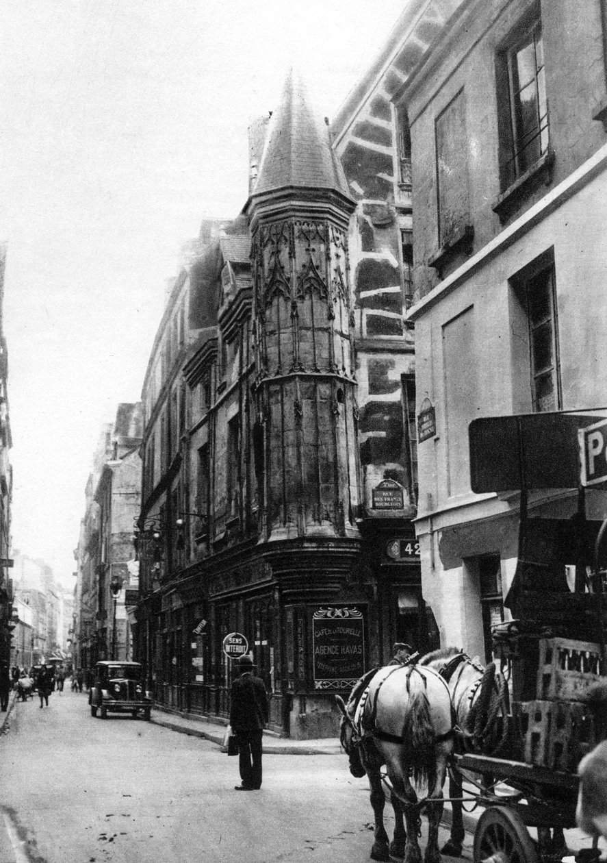 Rue Vieille du Temple، Hotel Barbette، باريس، 1931. بواسطة إرنست فلاماريون