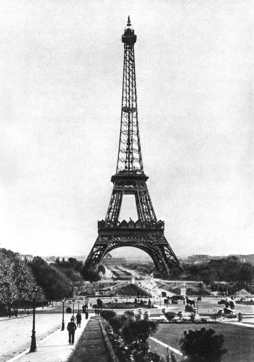 برج إيفل من تروكاديرو ، باريس ، 1931. بواسطة إرنست فلاماريون