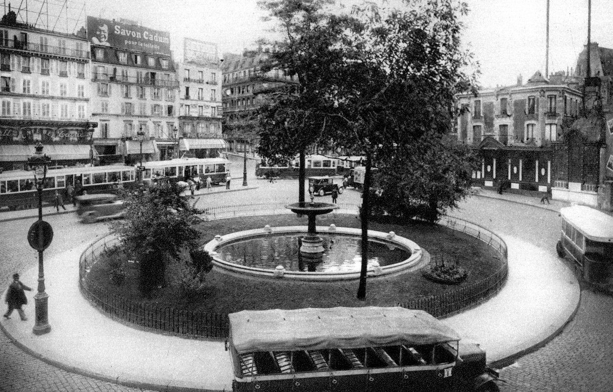 The Place Pigalle ، باريس ، 1931. بواسطة إرنست فلاماريون
