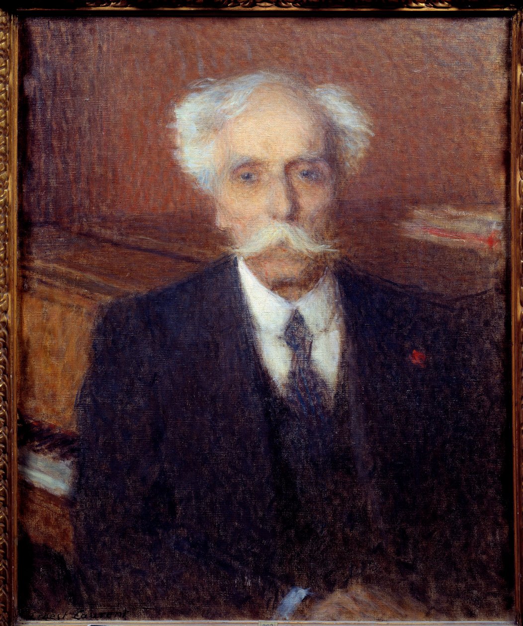 صورة لغابرييل فور (1845-1924) الملحن الفرنسي. لوحة لإرنست لوران (1859-1929) بواسطة إرنست جوزيف لوران