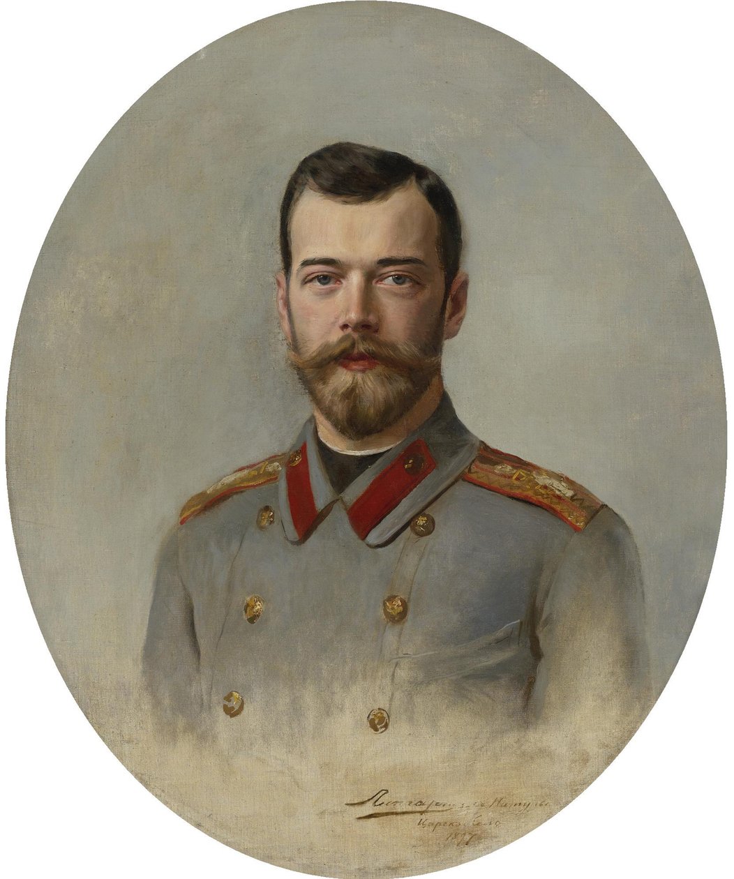 صورة للإمبراطور نيكولاس الثاني 1868-1918 ، 1897 بواسطة إرنست كارلوفيتش ليبهارت