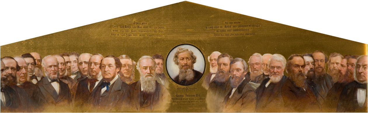 جورج داوسون وأصدقائه 1879. بواسطة إرنست لانكستر طومسون