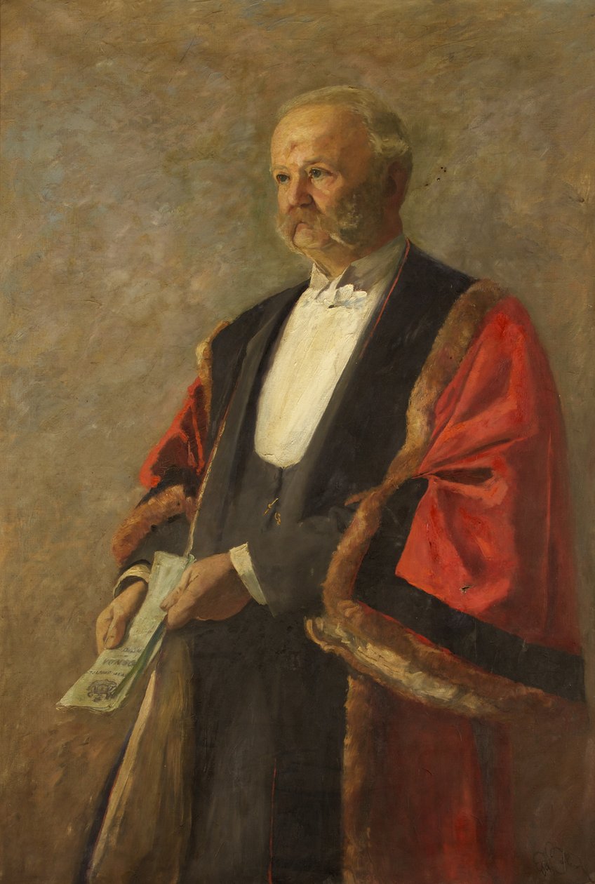 Alderman C.P. Billing, c.1922 (oil on canvas) بواسطة إرنست بايل باكنال