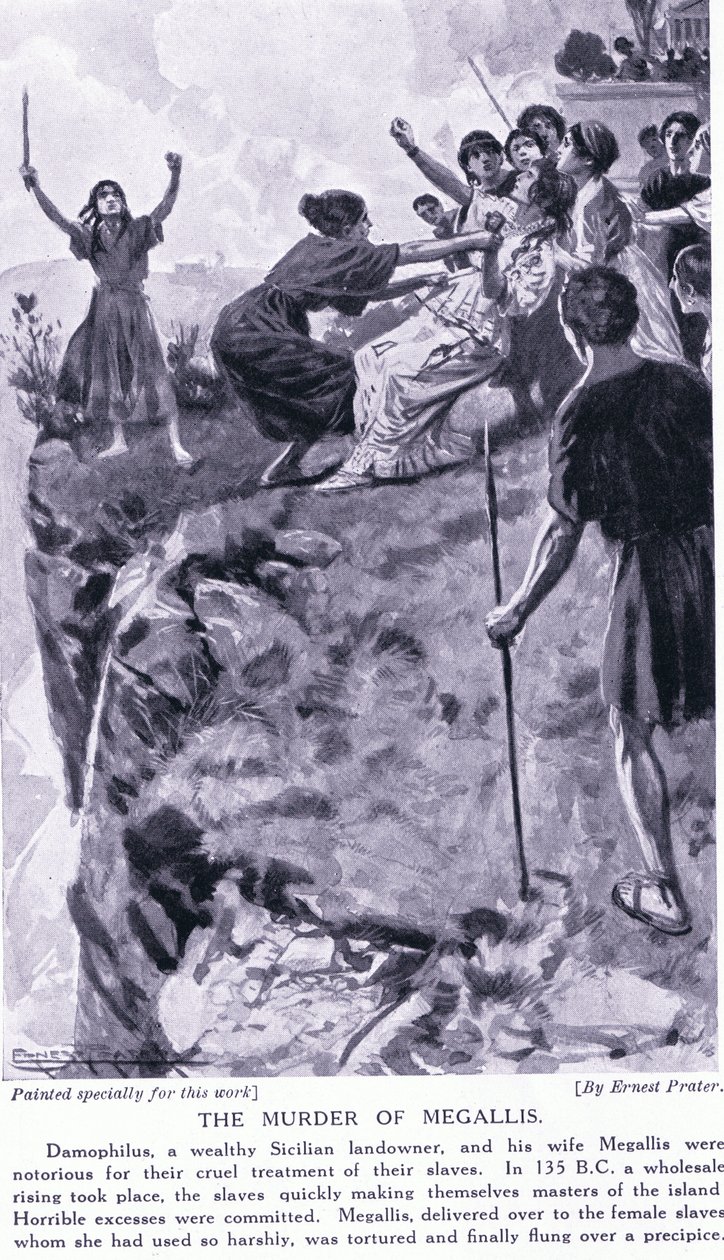 مقتل Megallis 135BC بواسطة إرنست براتر
