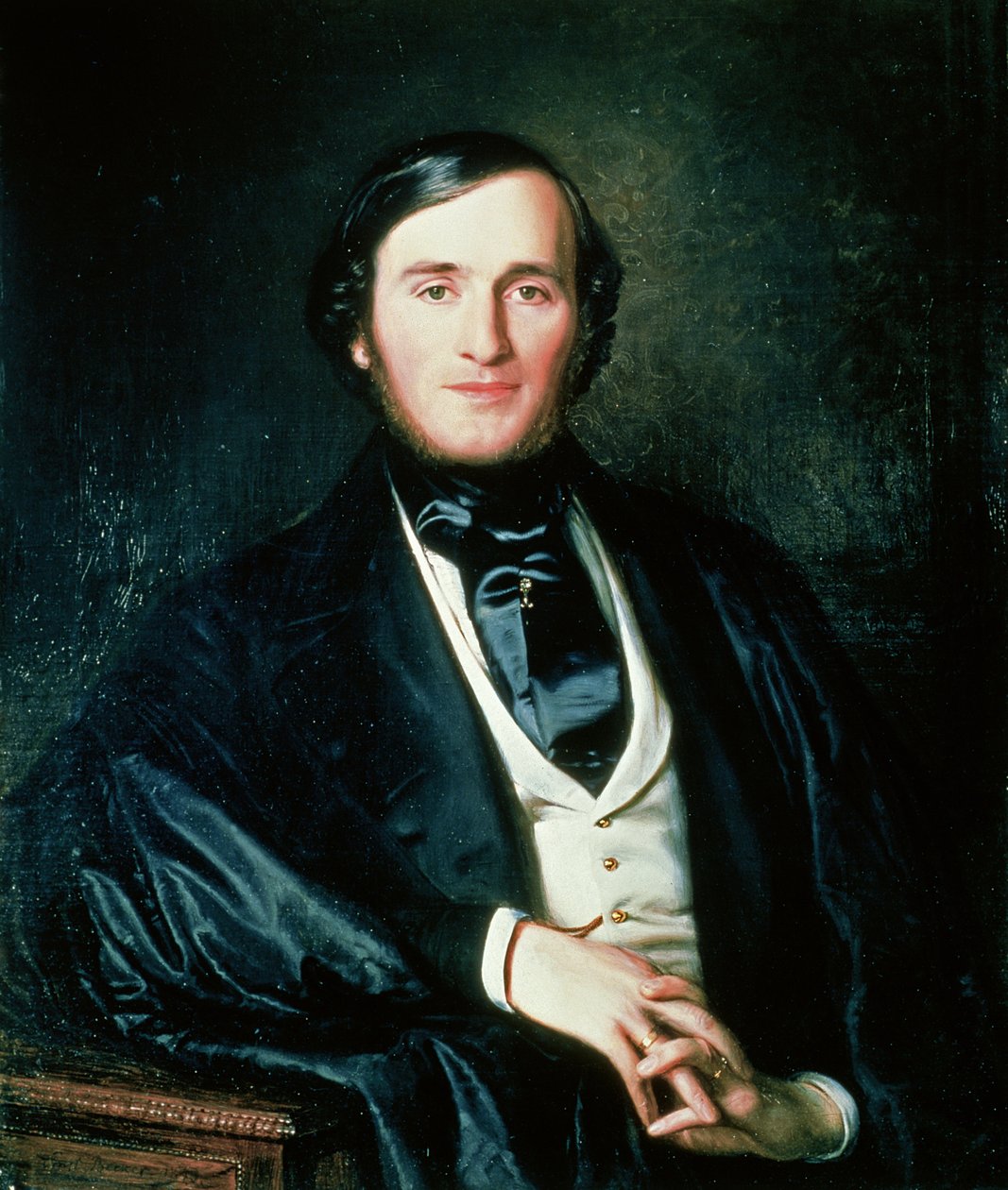 ريتشارد فاجنر (1813-1883) بواسطة إرنست أغسطس بيكر