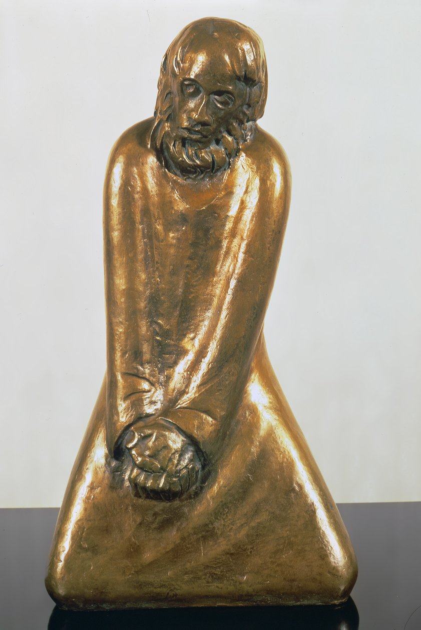 صلاة ، سنة 1931 (برونزية) بواسطة إرنست بارلاخ