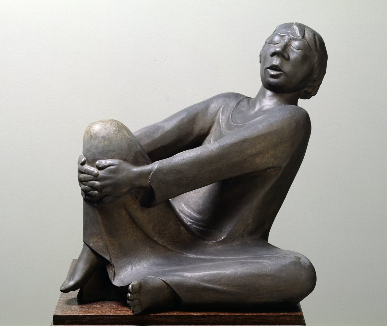 الرجل الغناء ، 1928 (زنك) بواسطة إرنست بارلاخ