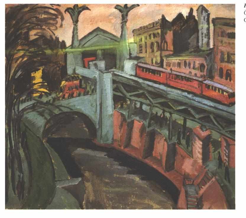 Hallesches Tor بواسطة إرنست لودفيج كيرشنر