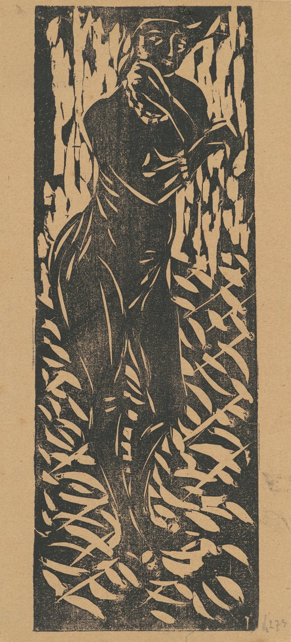 عارية بالمجوهرات ، 1906. بواسطة إرنست لودفيج كيرشنر