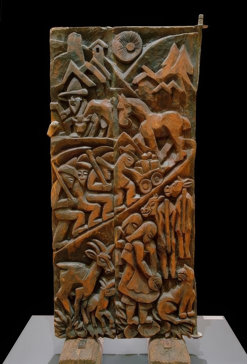 Alpaufzug بواسطة إرنست لودفيج كيرشنر