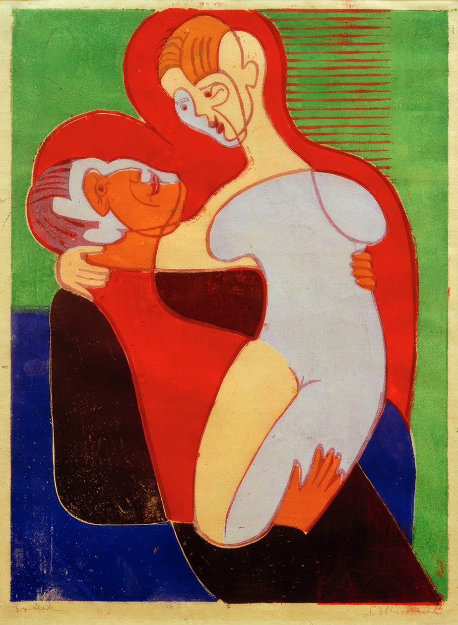 ELKirchner ، عشاق (Hembusse) بواسطة إرنست لودفيج كيرشنر