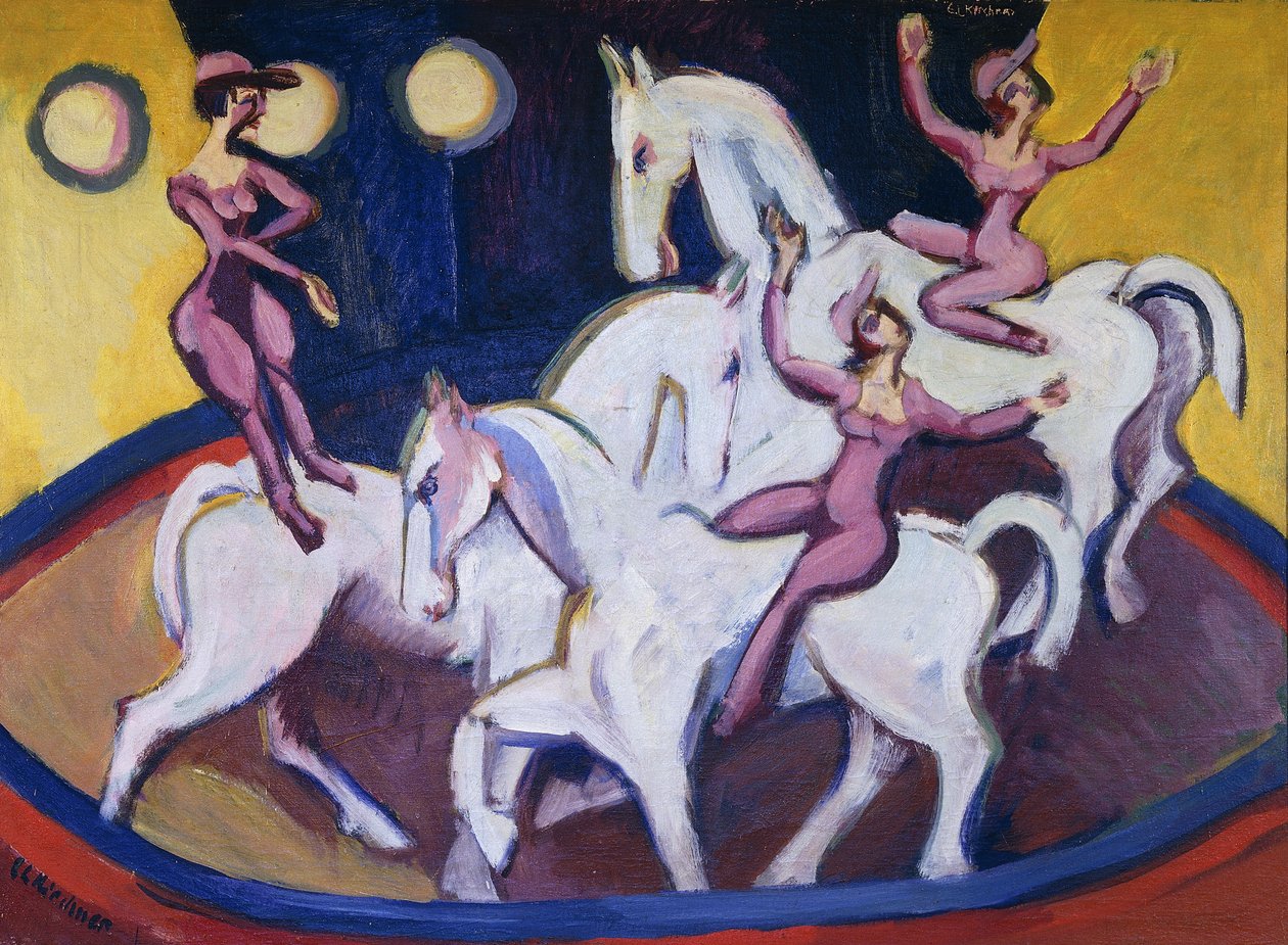 جوكياكت ، 1925 بواسطة إرنست لودفيج كيرشنر
