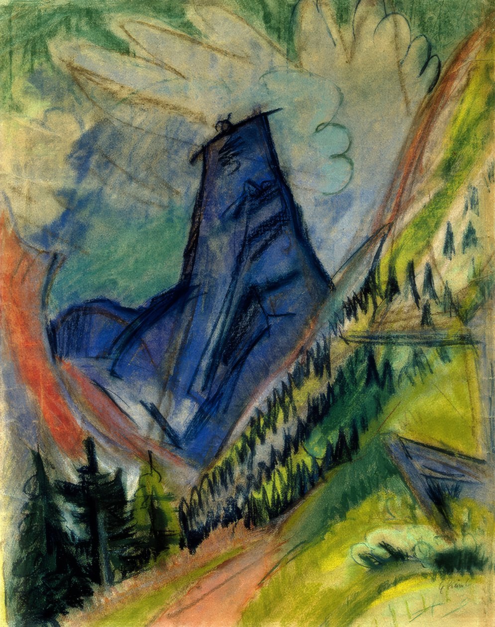 Tinzenhorn بواسطة إرنست لودفيج كيرشنر
