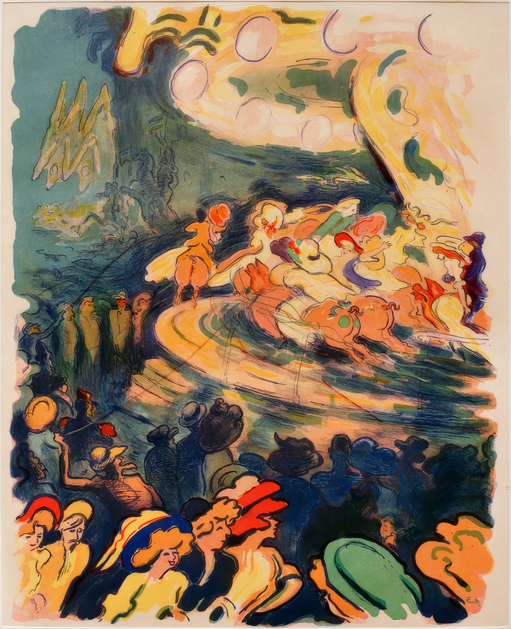 Karussell in Paris بواسطة إرنست ماتيس