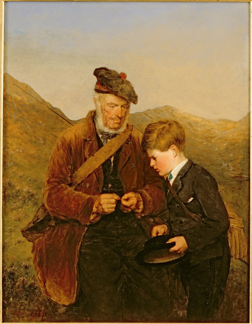 تلميذ راغب ، 1878 بواسطة إرسكين نيكول