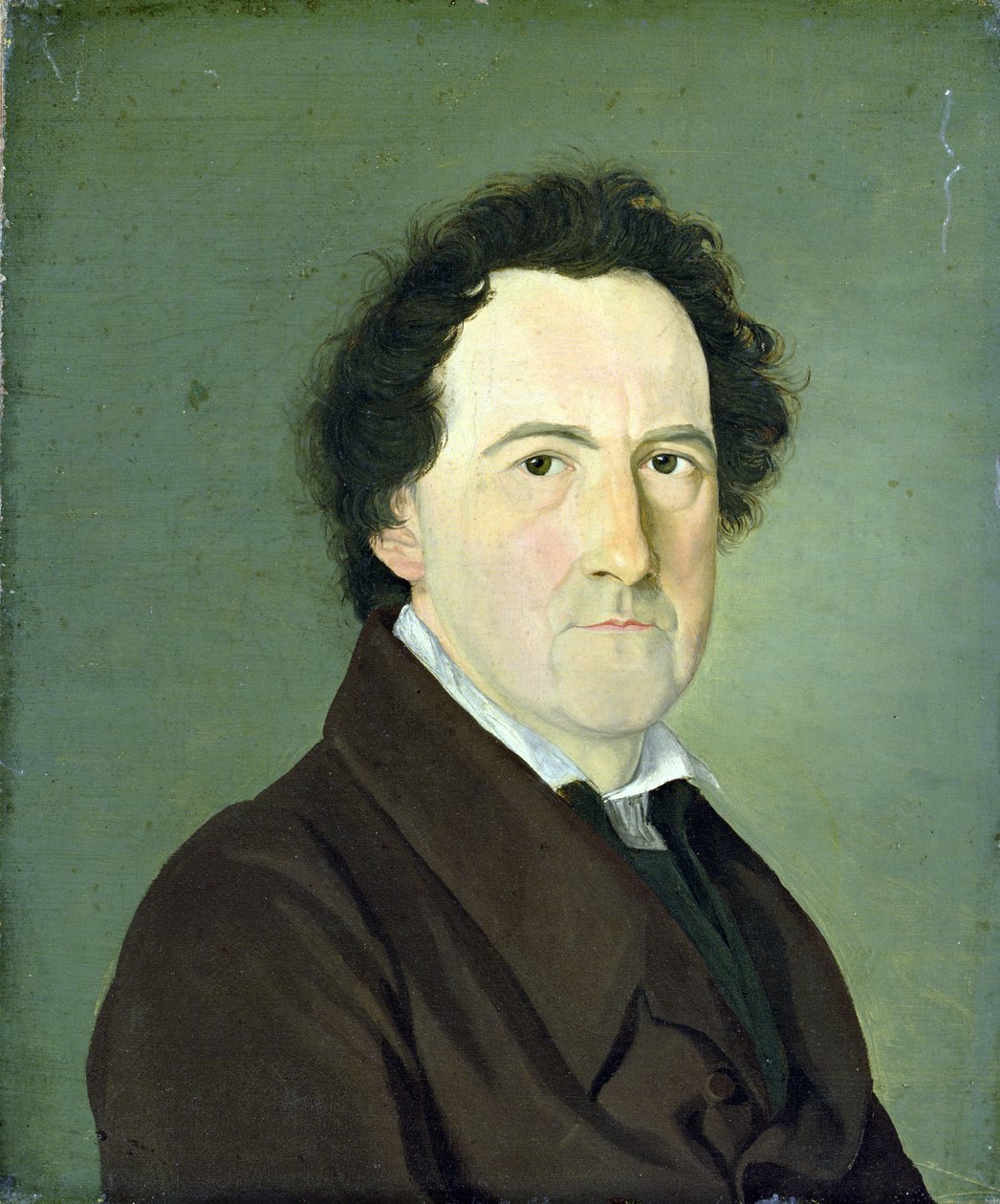 الرسام هاينريش هيرتريش (1772-1852) ، 1825 (زيت على ورق موضوع على قماش) بواسطة إروين شبيتر