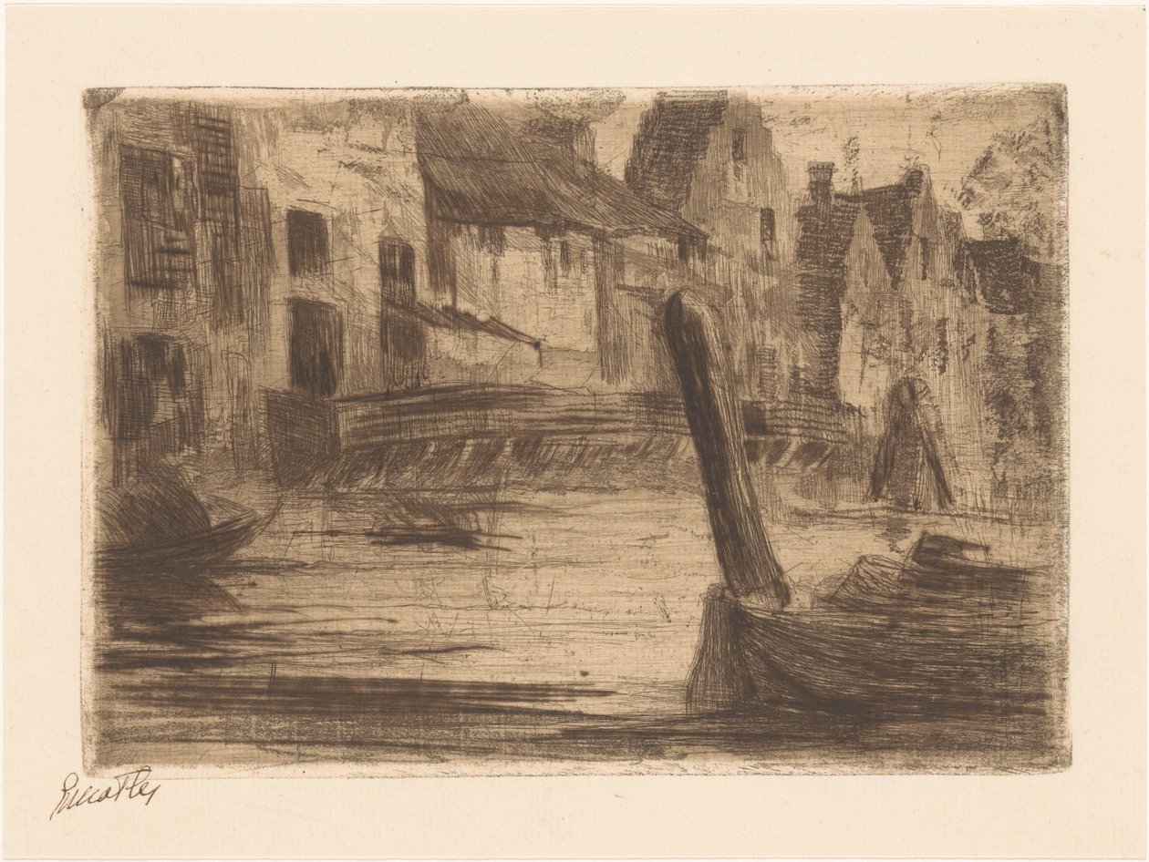 Dordrecht (العنوان الأصلي على الكائن) بواسطة إيثا فليس (توقيع الفنان)