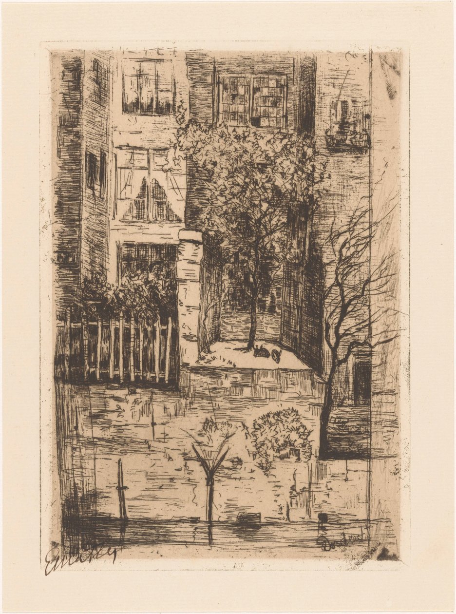 Dordrecht (العنوان الأصلي على الكائن) بواسطة إيثا فليس (توقيع الفنان)
