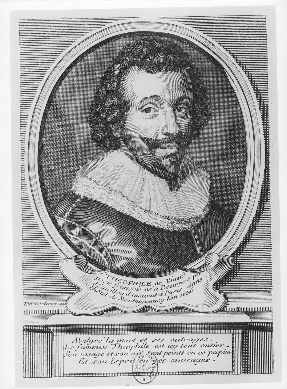 صورة ثيوفيل دي فياو (1590-1626) بواسطة إتيان جيهاندير ديسوتشرز