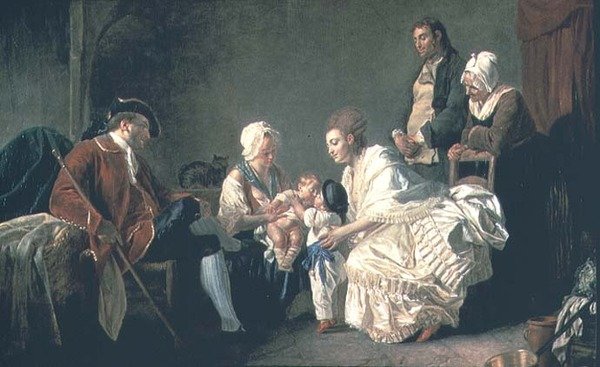 حب الأخ (زيت) بواسطة إتيان أوبري