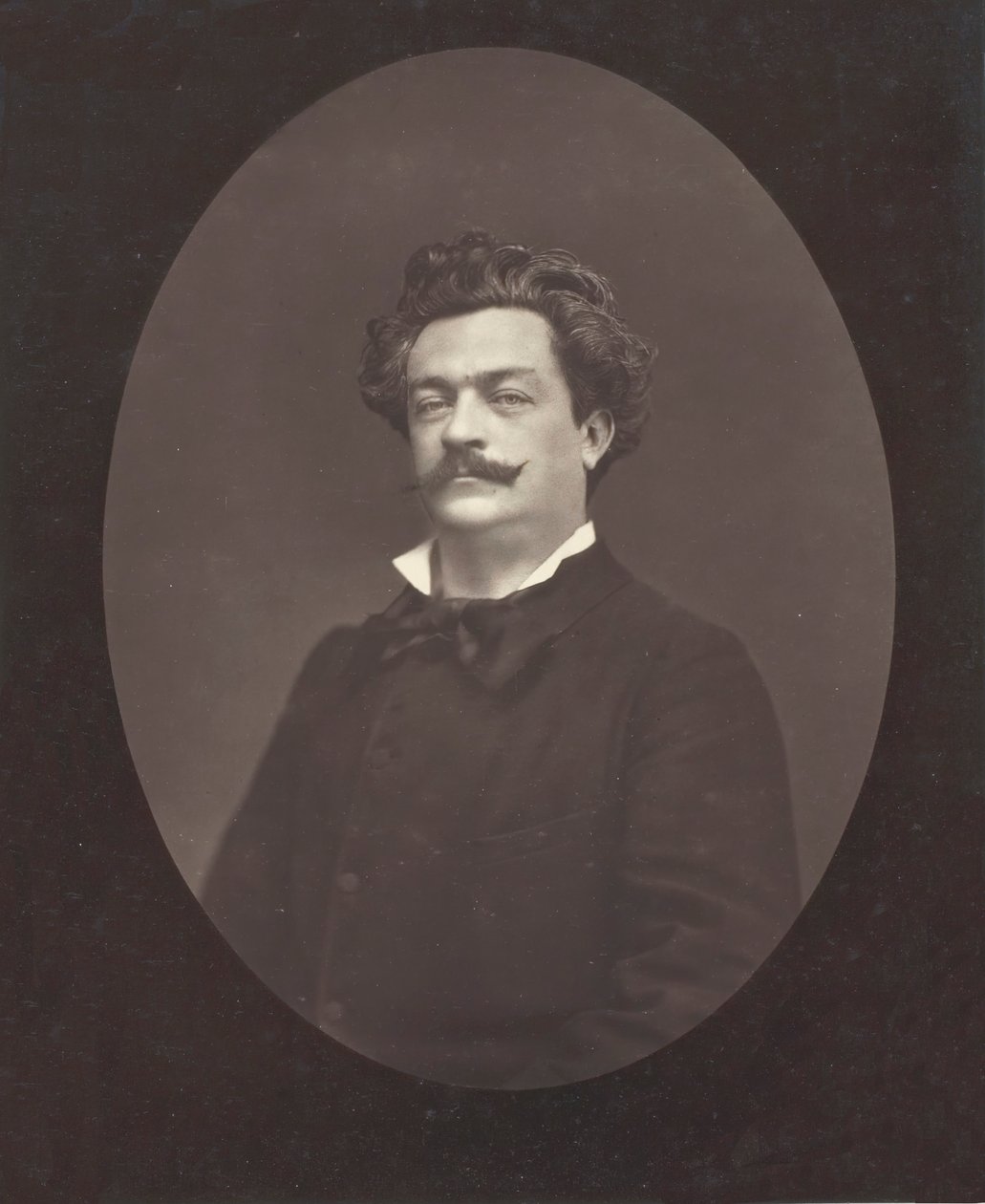 أندريه جيل رسام كاريكاتير فرنسي ، 1840-1885 ، ج. 1876. بواسطة إتيان كارات
