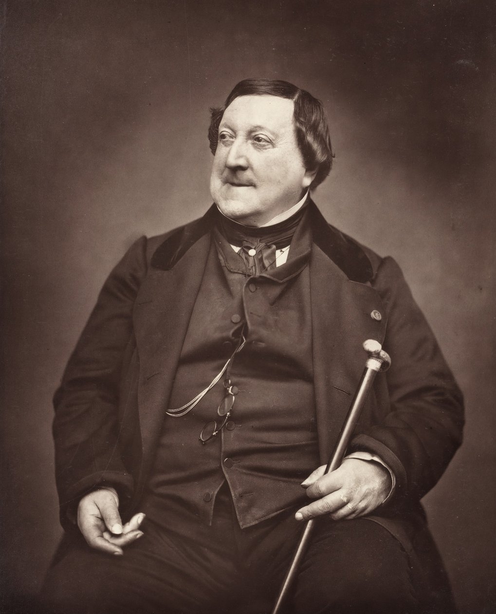 جيواتشينو أنطونيو روسيني الملحن الإيطالي ، 1792-1868 ، 1862. بواسطة إتيان كارات