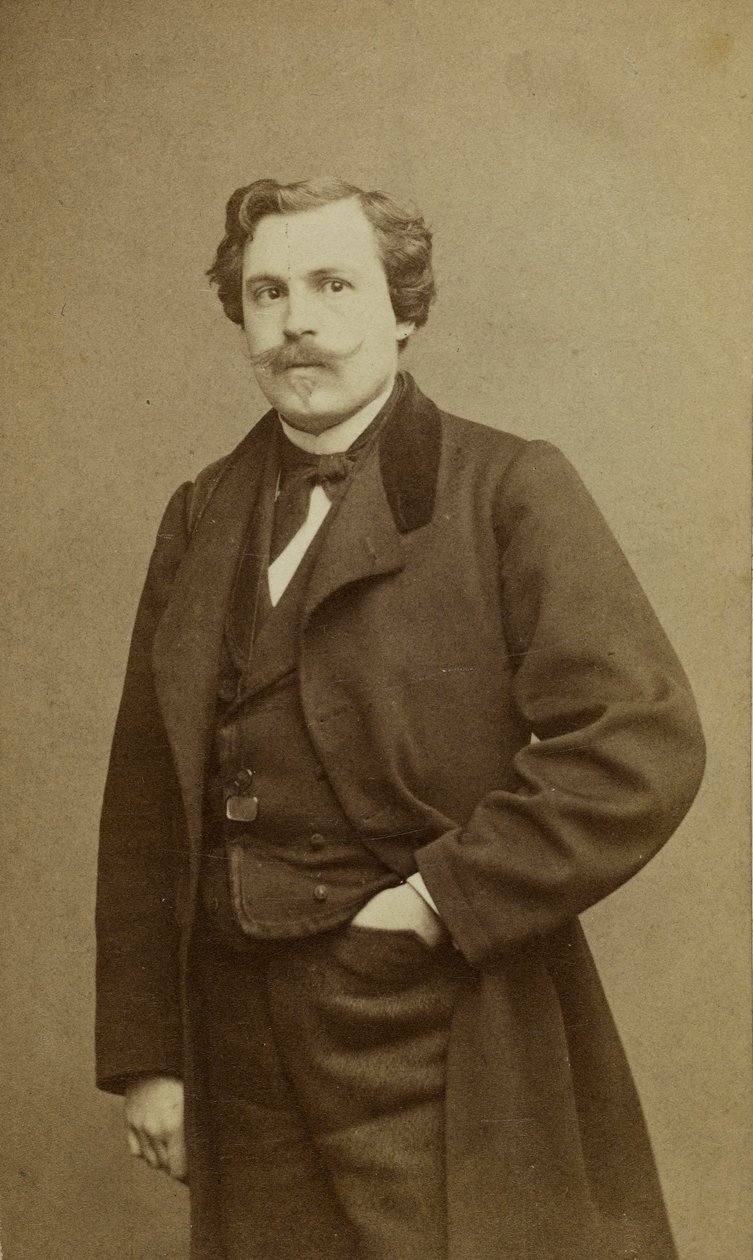 صورة لجول هووت دي جونكور 1830-1870. بواسطة إتيان كارات