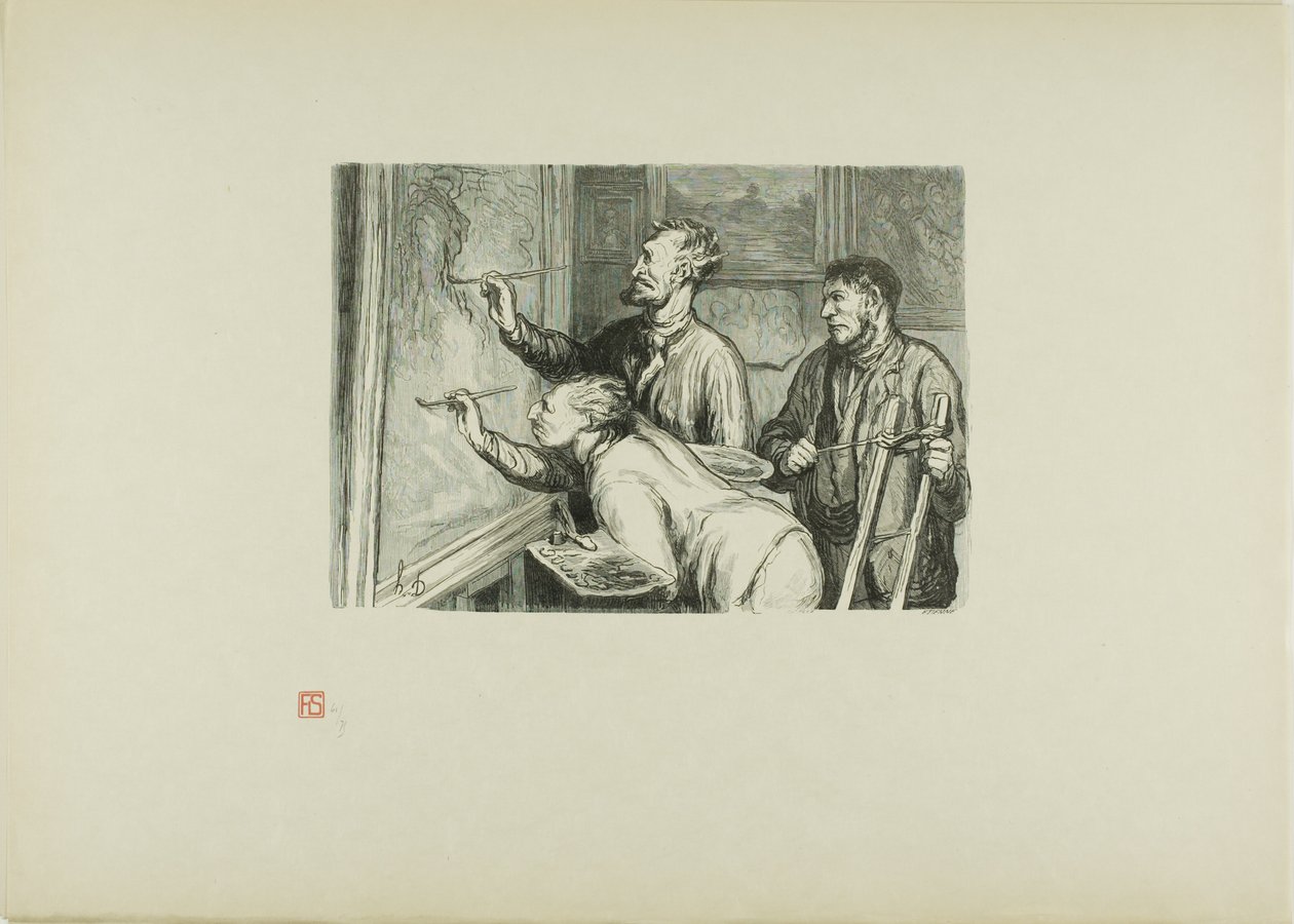 معرض اللوحات عام 1868: إضفاء اللمسة الأخيرة عليه بواسطة إتيان كارات