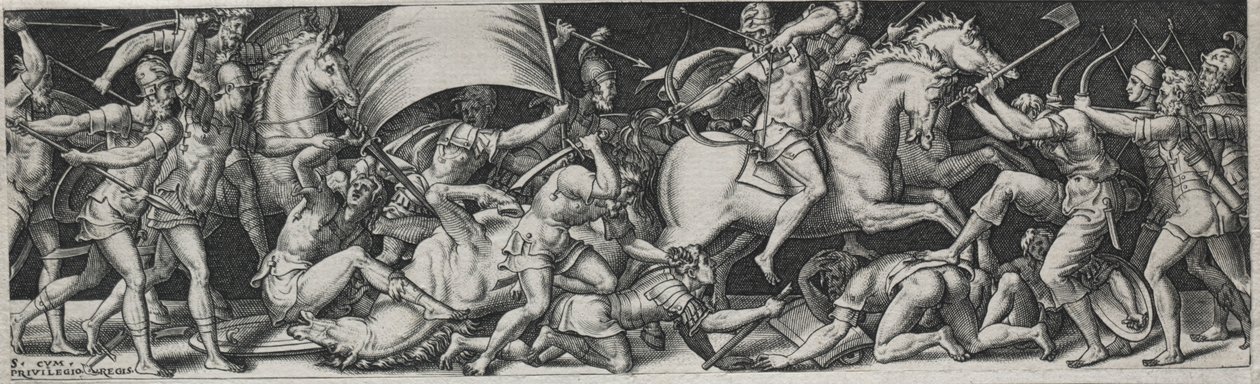 المعارك والانتصارات ، ربما 1560s. بواسطة إتيان ديلون