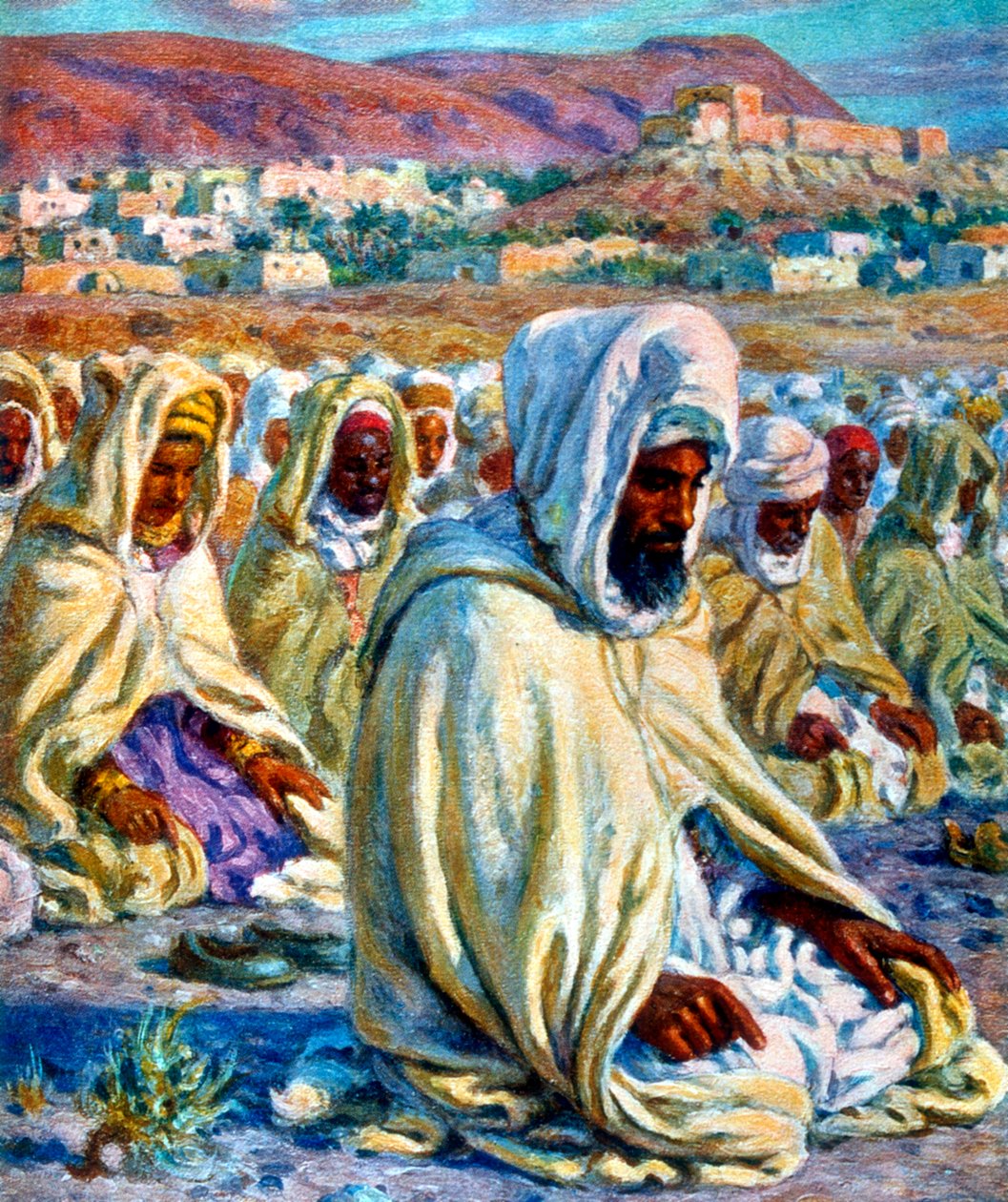 "الصلاة" 1918 بواسطة ألفونس إتيان دينيه