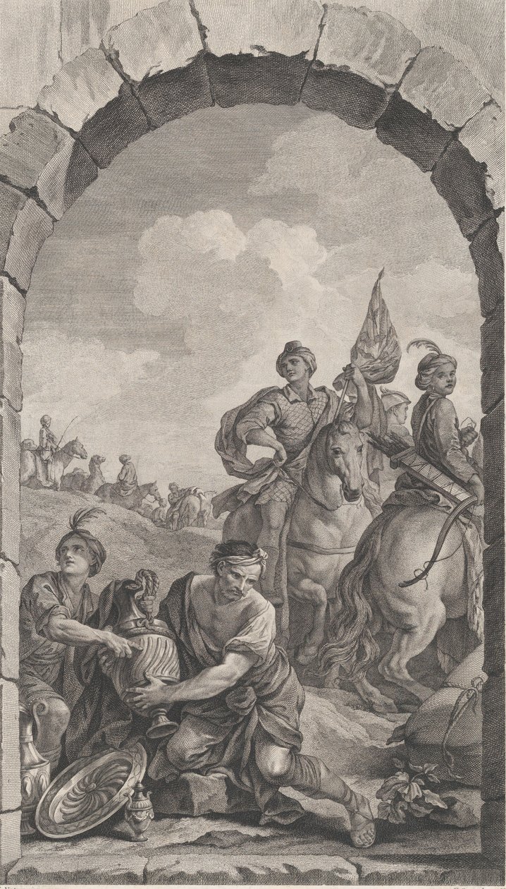 مصلى اللقطاء في باريس: جناح المجوس: كافالييرز ، 1756. بواسطة إتيان فيسارد