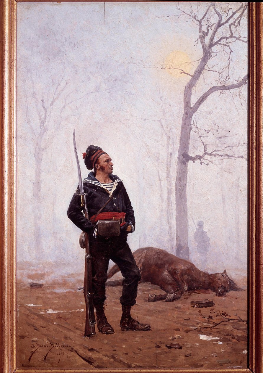 جندي من مشاة البحرية عام 1876 لوحة رسمها إتيان بيرن بيليكور (1838-1910) بواسطة إتيان بروسبر برن بيليكور