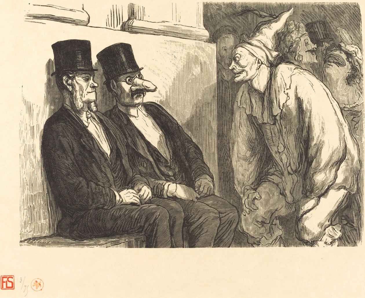 أوبرا بول: أنت تستمتع كثيرًا! بواسطة إتيان بعد Honoré Daumier