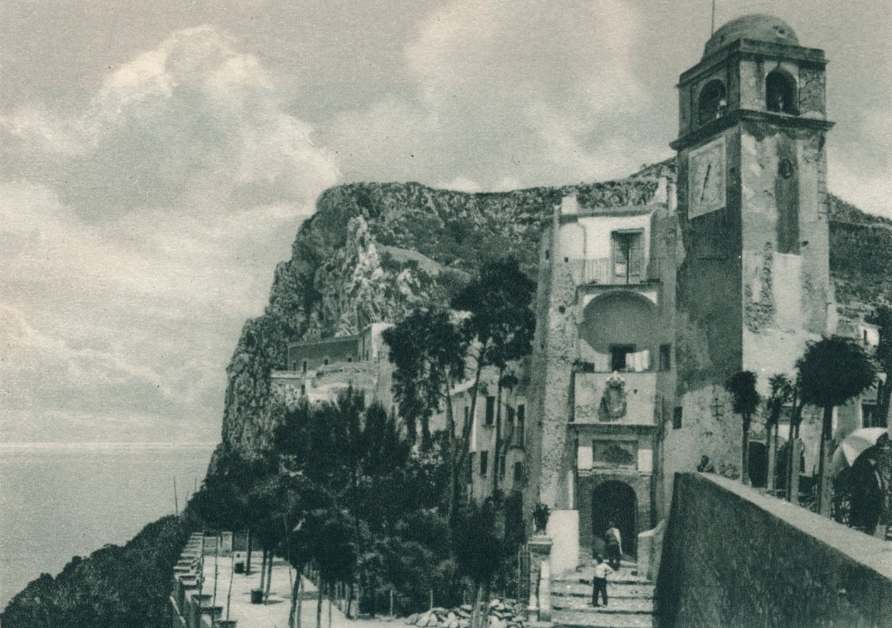 كنيسة على الشاطئ ، كابري ، إيطاليا ، 1927 بواسطة يوجين بوبيل