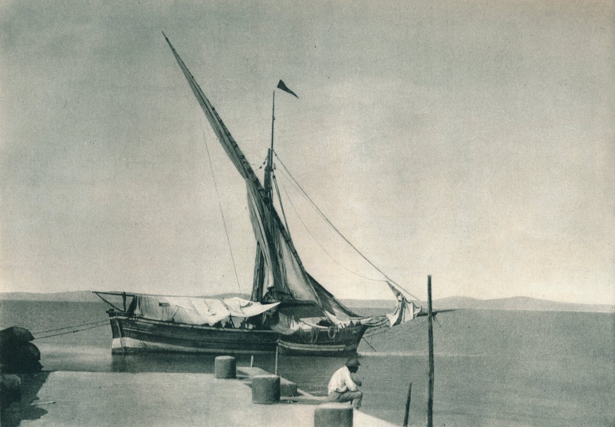 ميناء ، إيشيا ، إيطاليا ، 1927 بواسطة يوجين بوبيل