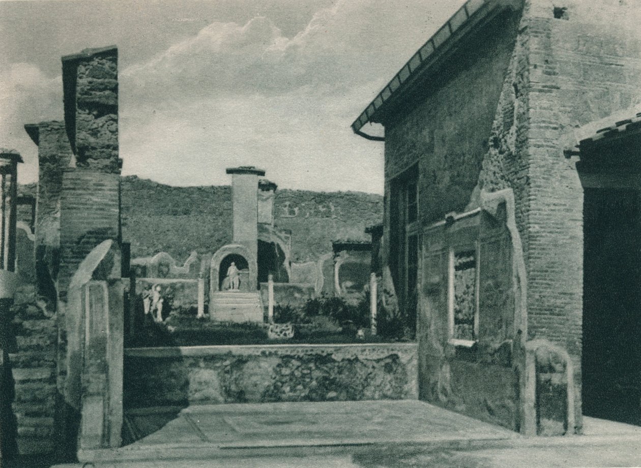 صعود الشارع إلى المنتدى ، بومبي ، إيطاليا ، 1927 بواسطة يوجين بوبيل