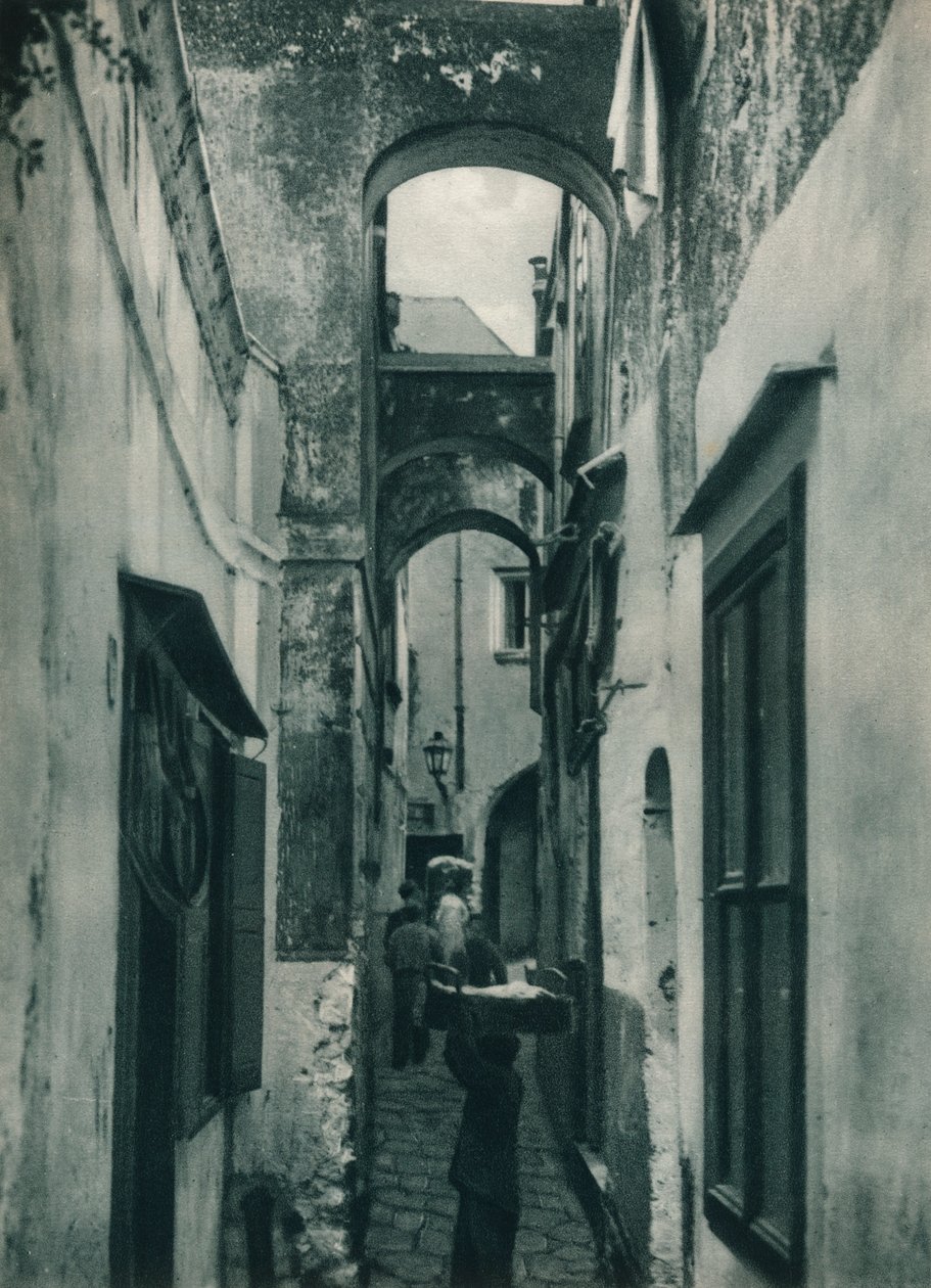 شارع كابري ، إيطاليا ، 1927 بواسطة يوجين بوبيل