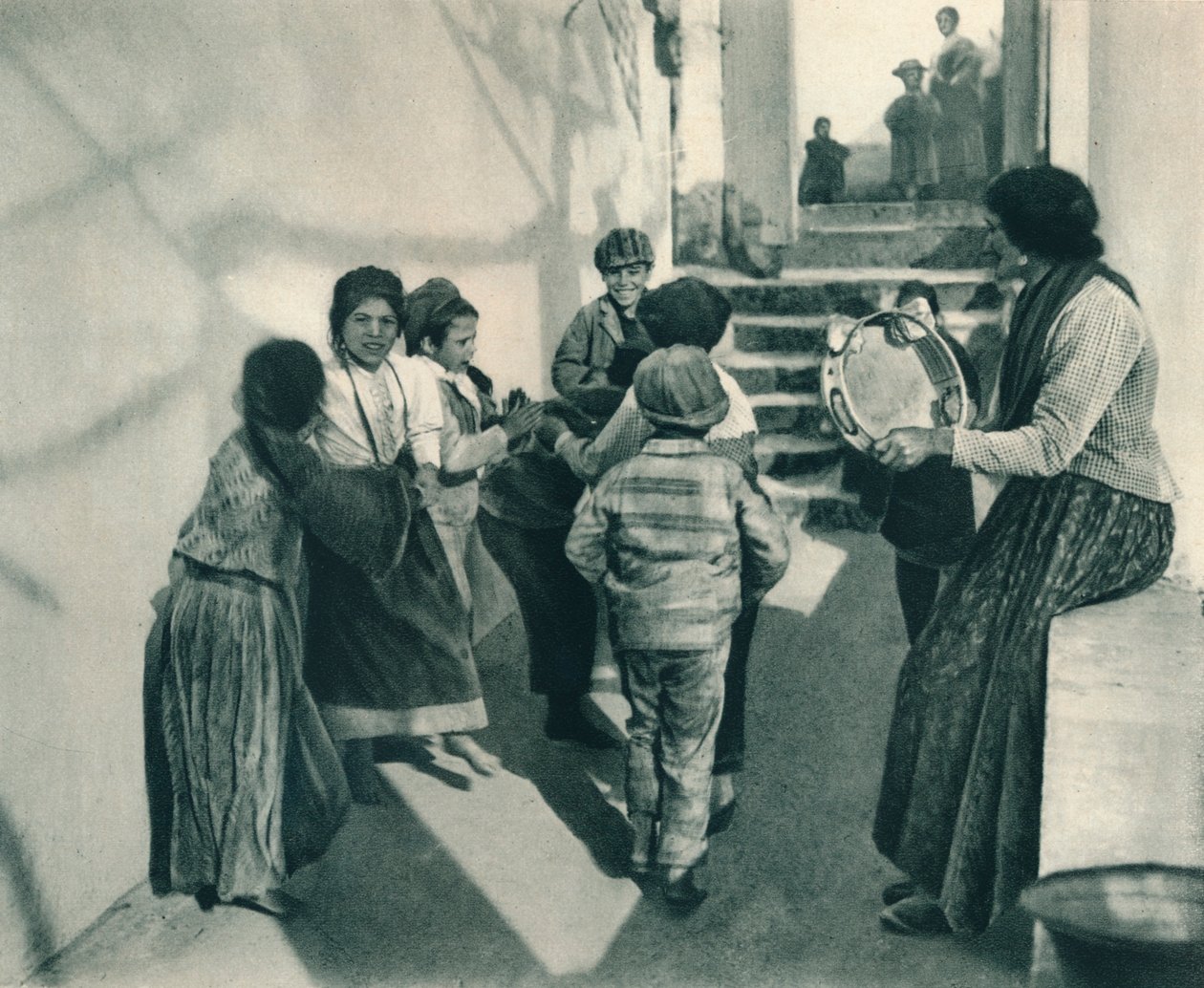 تارانتيلا ، كابري ، إيطاليا ، 1927 بواسطة يوجين بوبيل