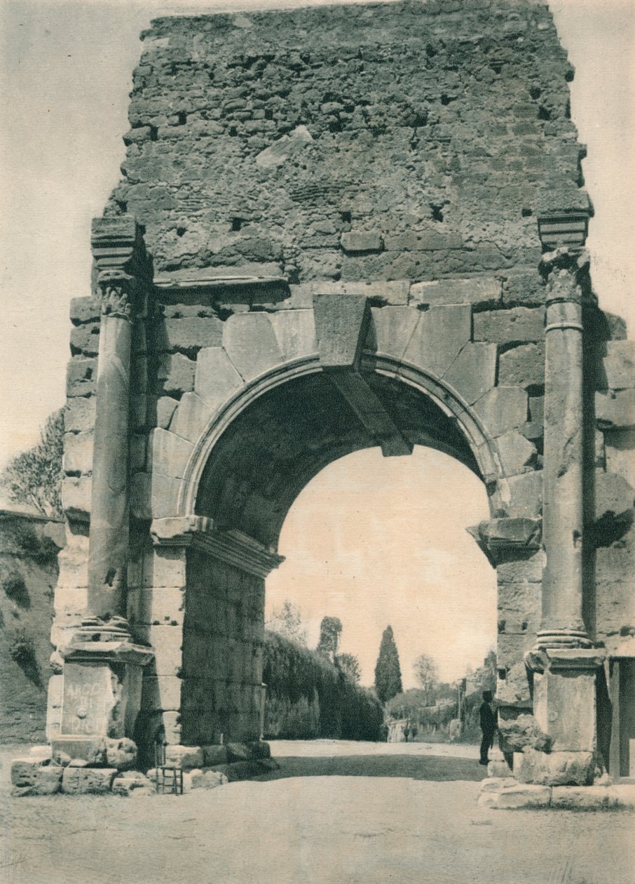 قوس Drusus ، روما ، c1926 1927 بواسطة يوجين بوبيل