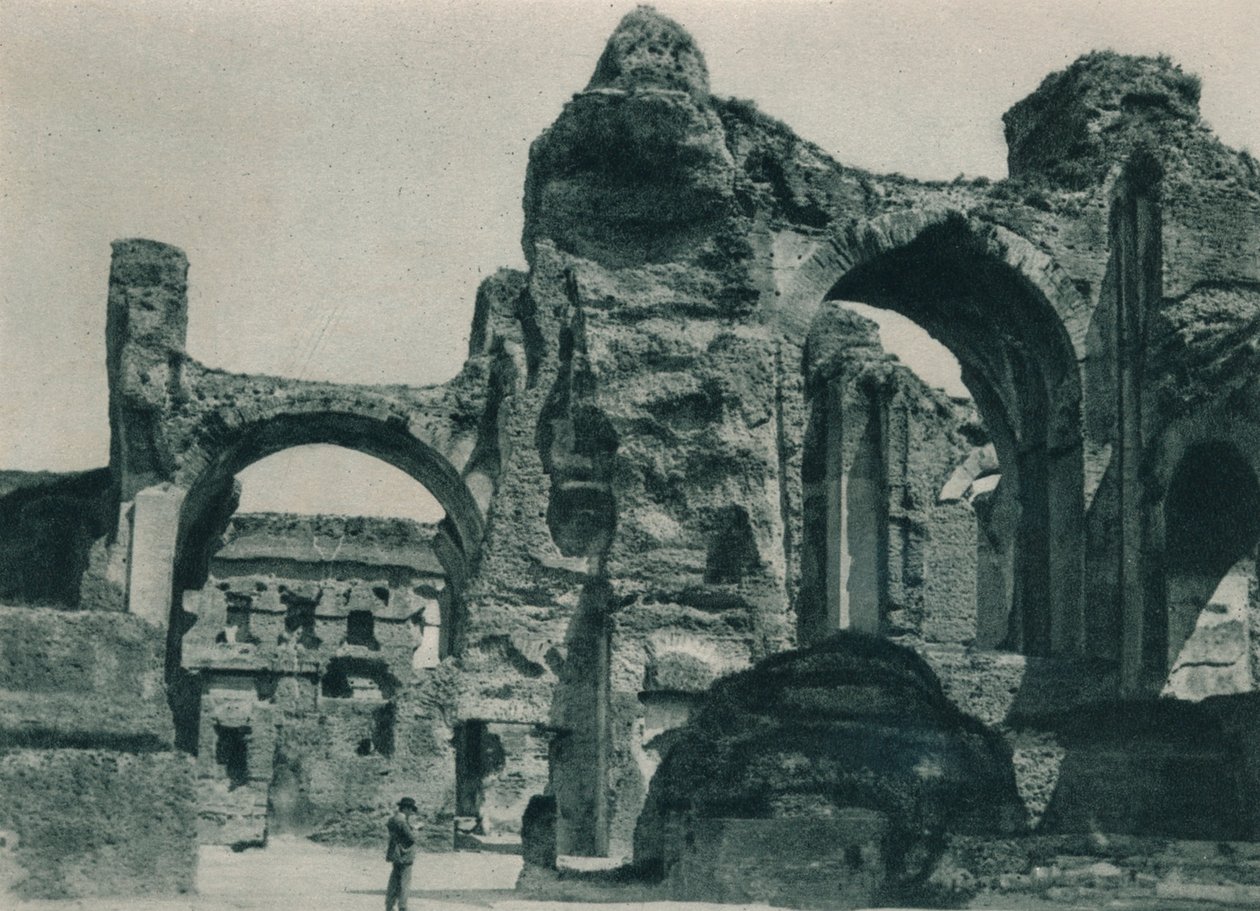 حمامات كاراكالا ، روما ، إيطاليا ، 1927 بواسطة يوجين بوبيل