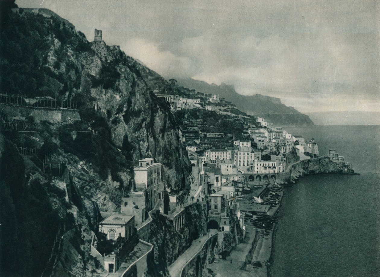 منظر لأمالفي ، إيطاليا ، 1927 بواسطة يوجين بوبيل