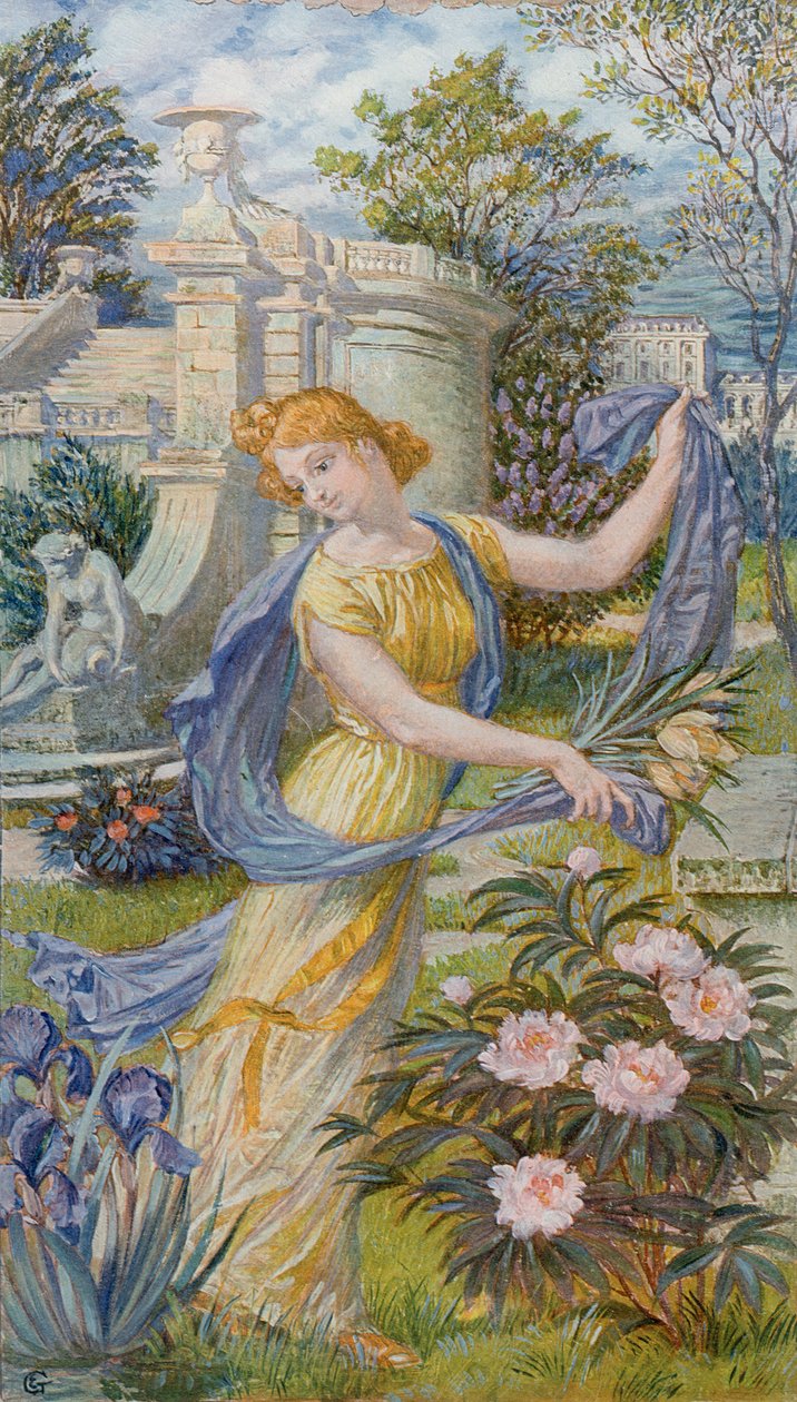 رمزية الربيع ، c.1900 بواسطة يوجين جراست