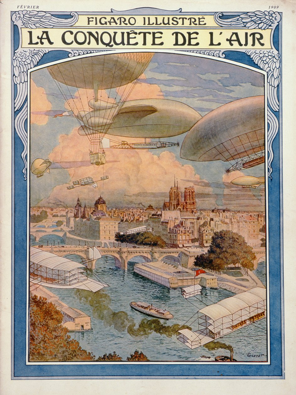 غزو الهواء ، 1909 بواسطة يوجين جراست