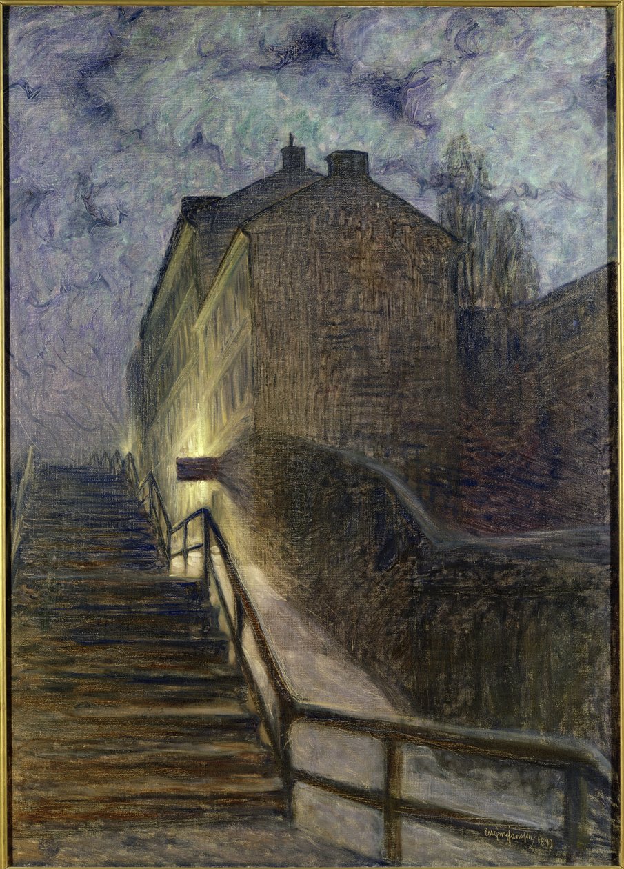 عزر من Timmersmainsgatan ، 1899 بواسطة يوجين يانسون