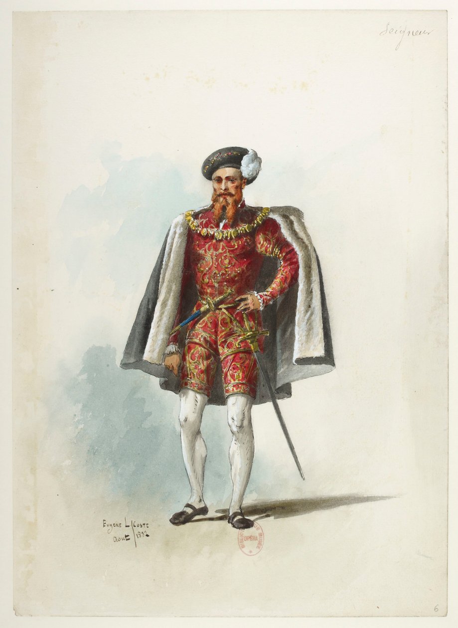 Saint-Sa --ns - Henry VIII - موديلات الأزياء - Lacoste - 6. Lord بواسطة يوجين لاكوست