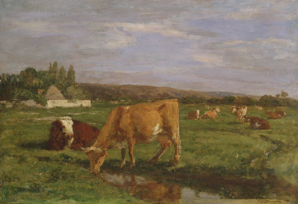 وادي الطوق ، ص 1858-62 بواسطة يوجين لويس بودين