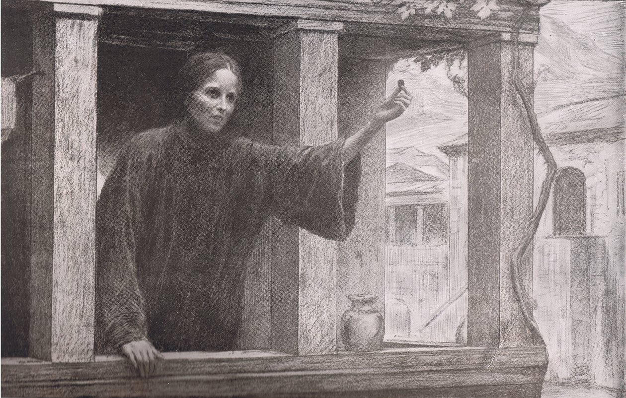 القطعة الفضية المفقودة ، Bibbys سنوي ، 1916-1917 بواسطة يوجين بعد Burnand
