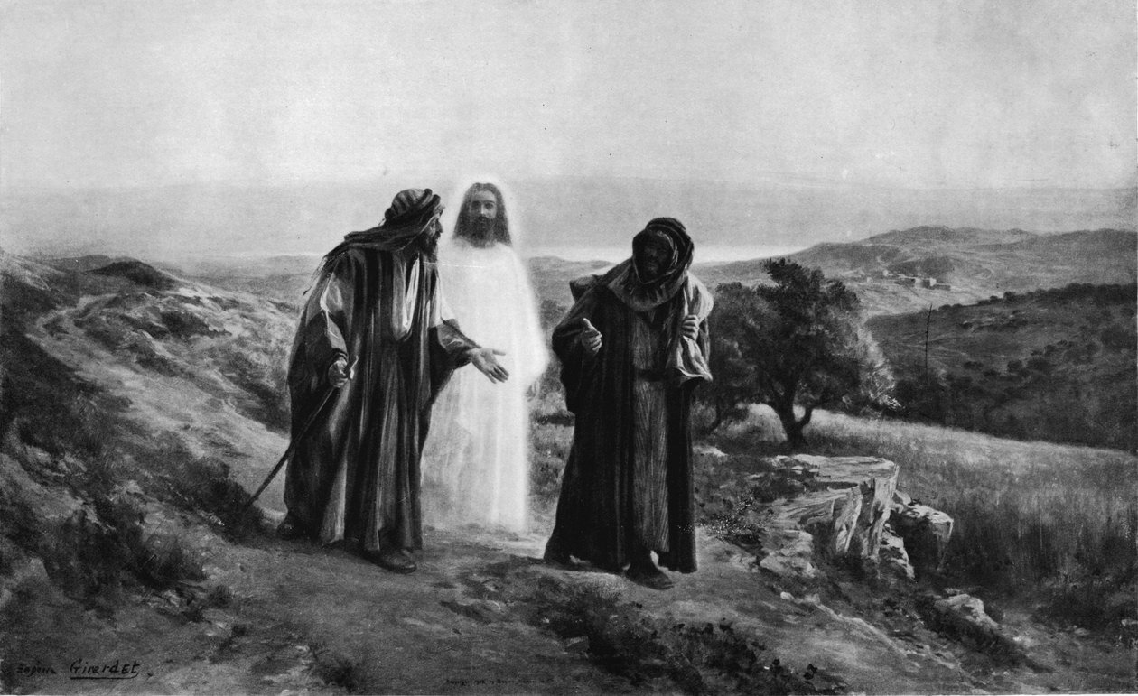 تلاميذ في عمواس ، c1905 ، 1912 بواسطة يوجين الكسيس جيرارديت