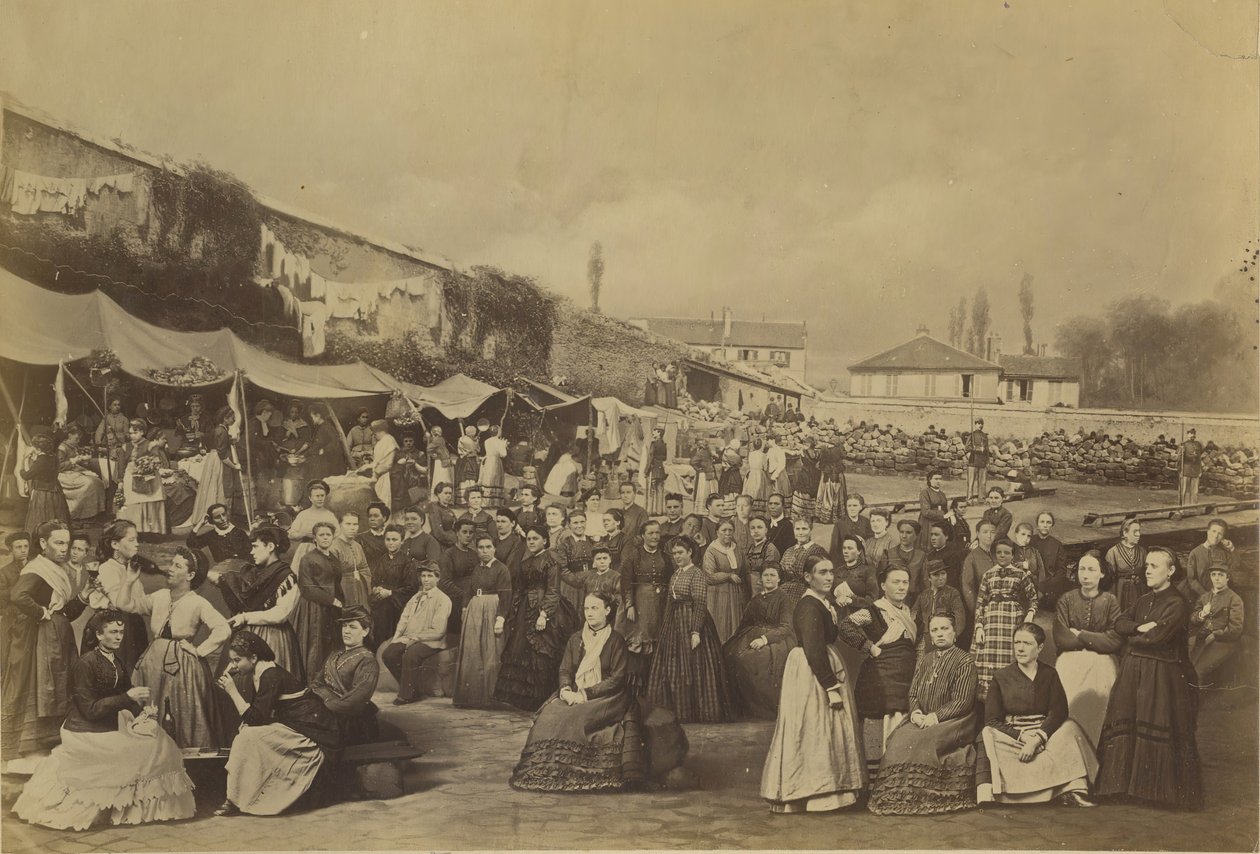 سجن Chantiers ، 15 أغسطس 1871 ، فرساي ، 1870-1871. بواسطة يوجين أبيرت